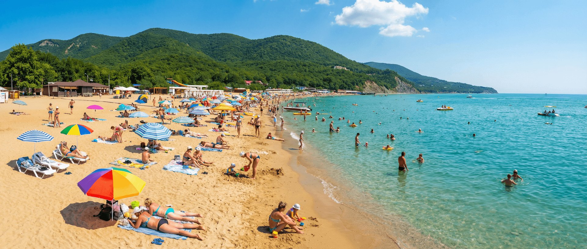 Пляж Дивноморска